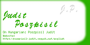 judit poszpisil business card